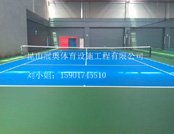 連云港體育室內(nèi)三片網(wǎng)球場